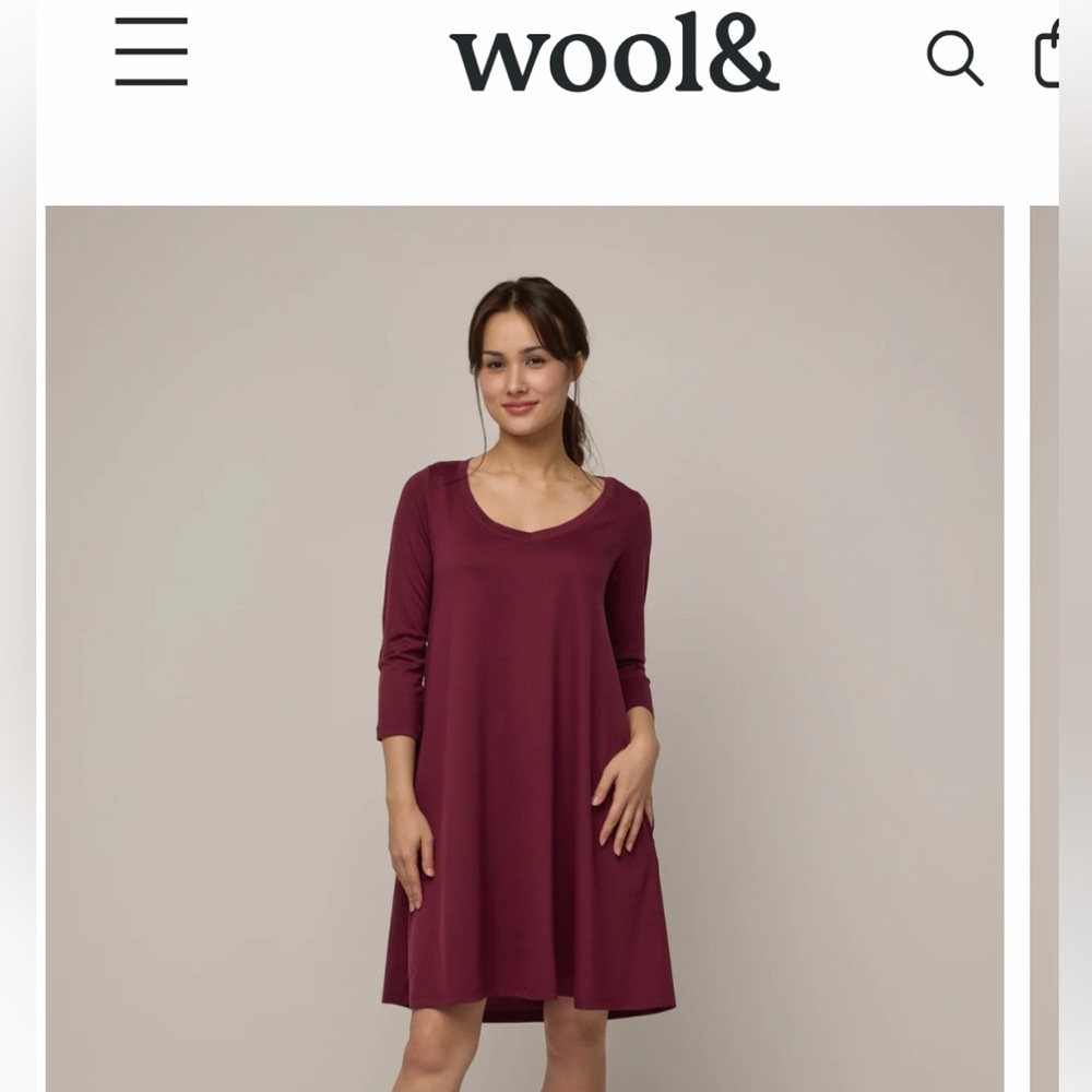Willow swing dress from Wool& - check out this great company.